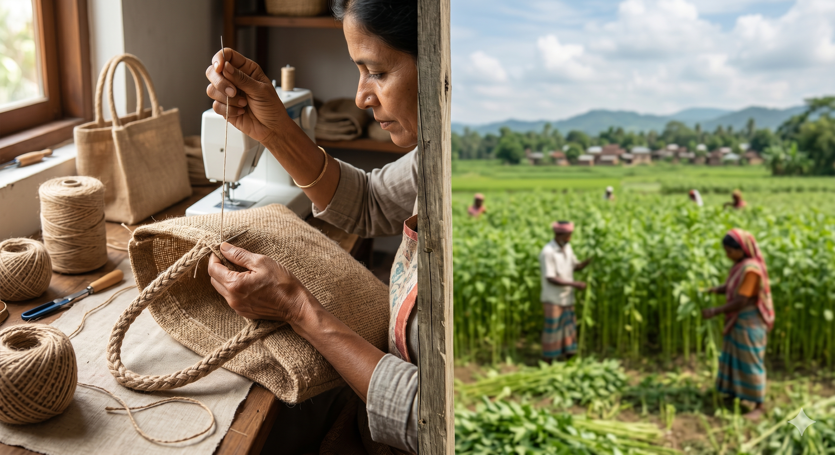 Jute Bag Making